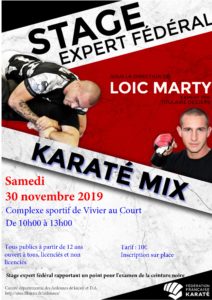 Stage expert fédéral K Mix Loic Marty 30-11-2019