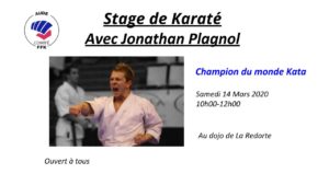 Stage Karate Jonathan Plagnol