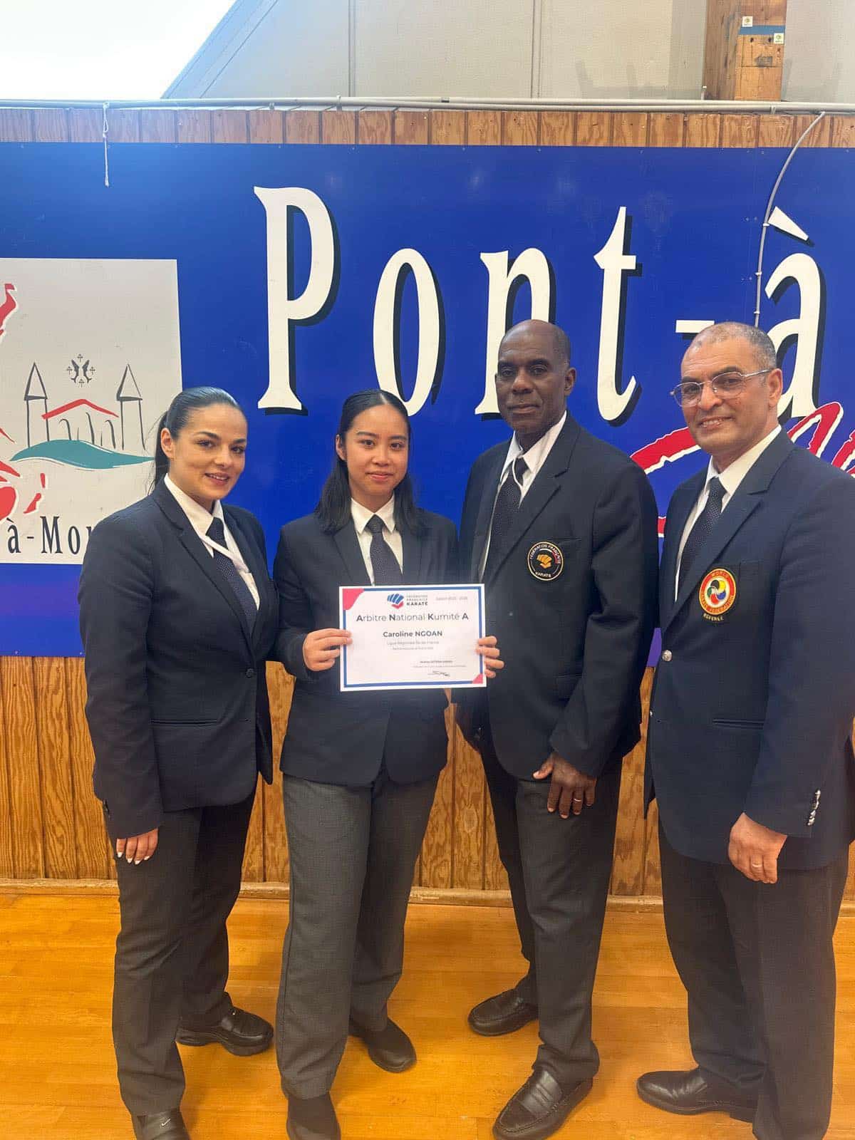 Caroline NGOAN Arbitre Kumité A