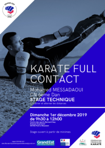 stage Karaté Full Contact - 01-12-19