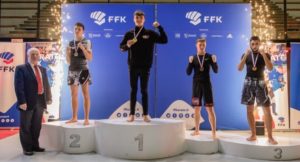 Hugo GANDECKA, ASSN St Nicolas en Forêt, 2ème junior -65kg