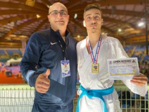 Ismail CICEK, Karaté club Dieulouard, 1er junior -76 kg