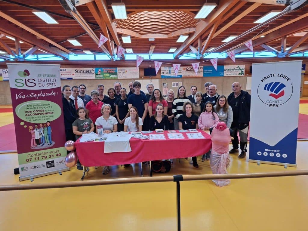 Octobre Rose Comite Départemental FFK Haute-Loire
