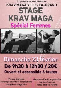 2020.02.23 - Stage Krav Maga femmes