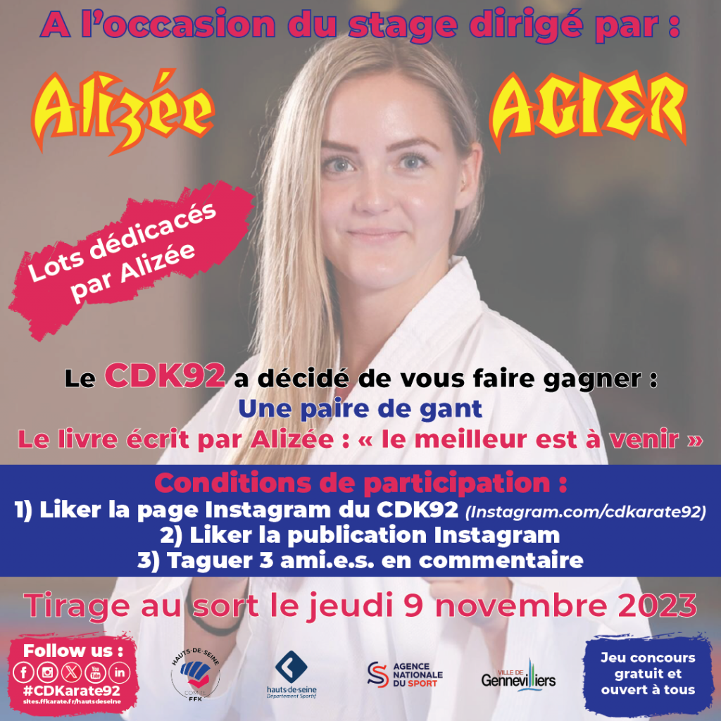 Gagnants Du JeuxConcours Aliz e AGIER Comit D partemental Des 