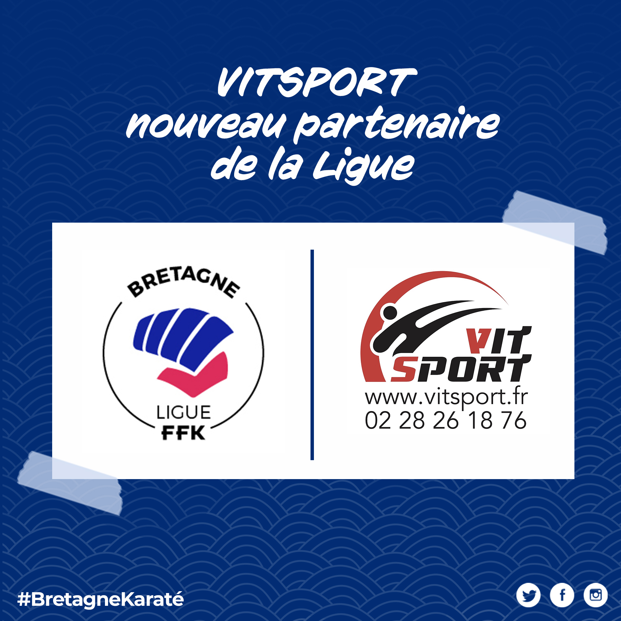Vitsport devient partenaire officiel de la Ligue Régionale de Bretagne 
