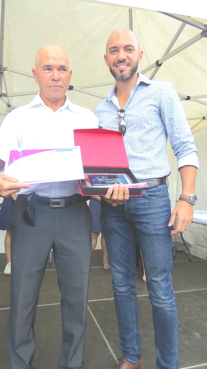 Philippe récompensé du Trophée de Grand Bénévole