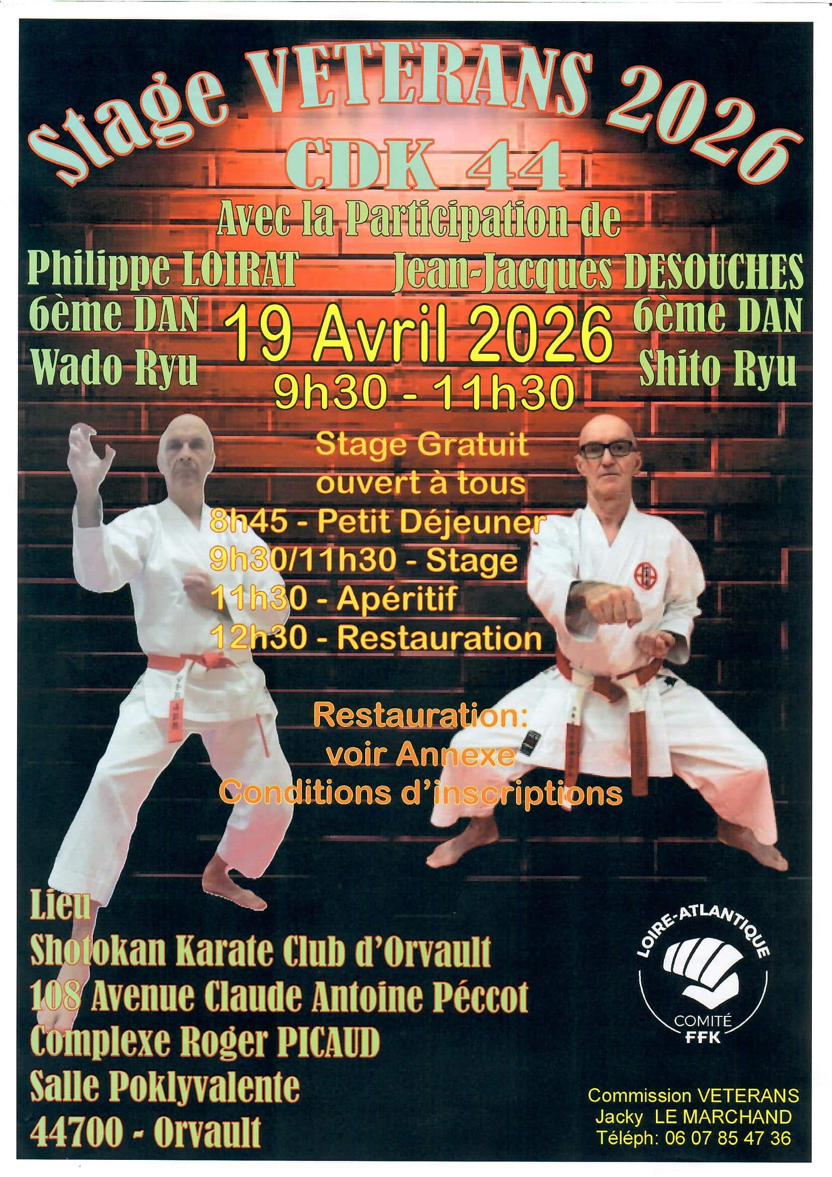Affiche Stage Veterans 2026 JPG