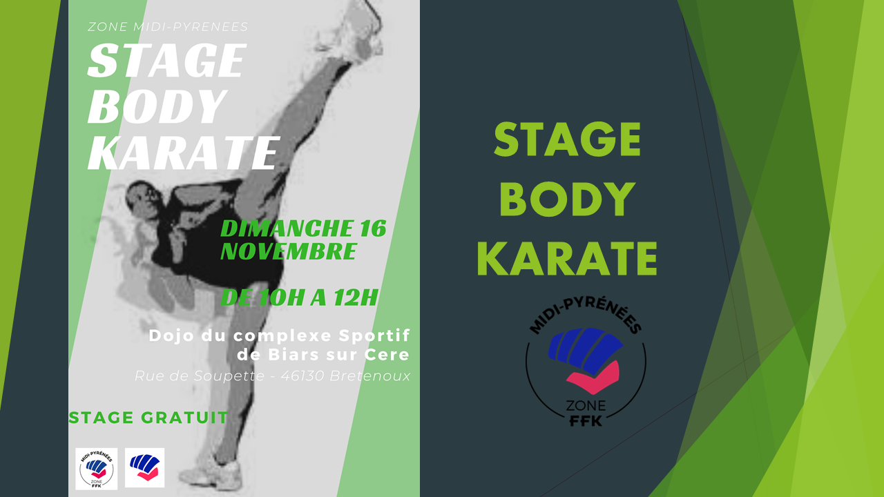 24/11/2019 Stage de Body Karaté Zone Interdépartementale Midi