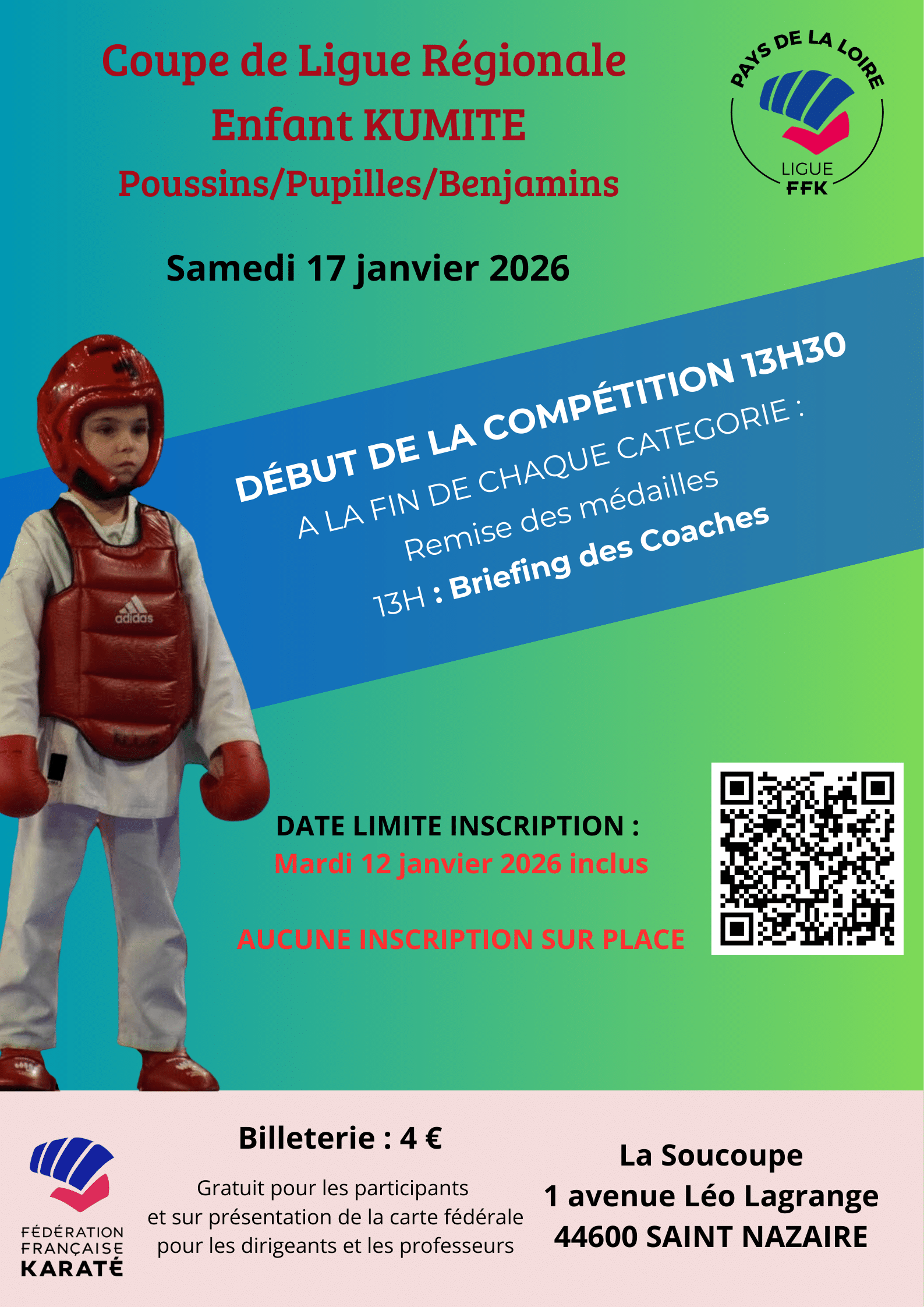 Affiche COUPE DE LIGUE REGIONALE ENFANT KUMITE (1)