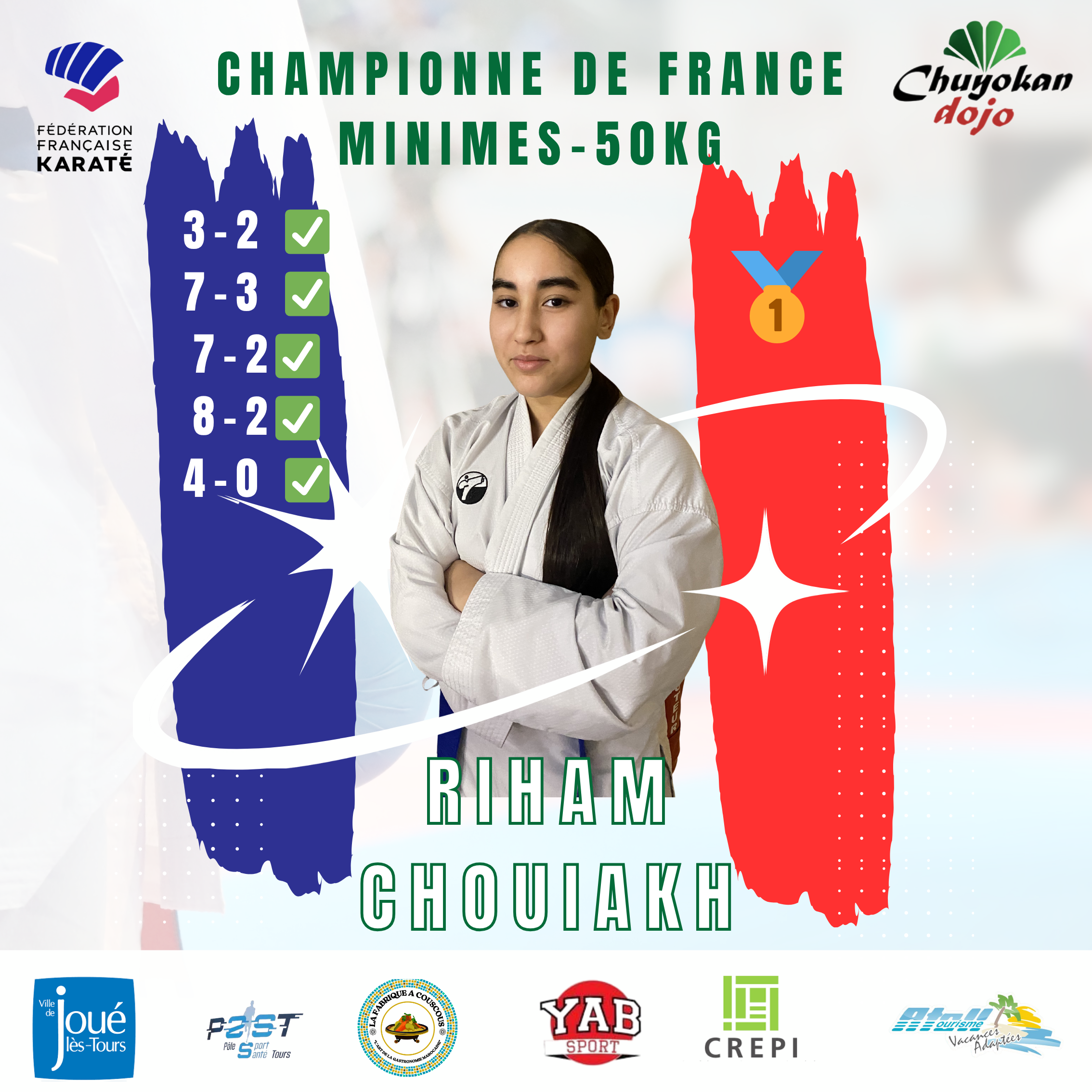 FRANCE MINIMES CADETS 2026 (60 x 60 cm) - 8