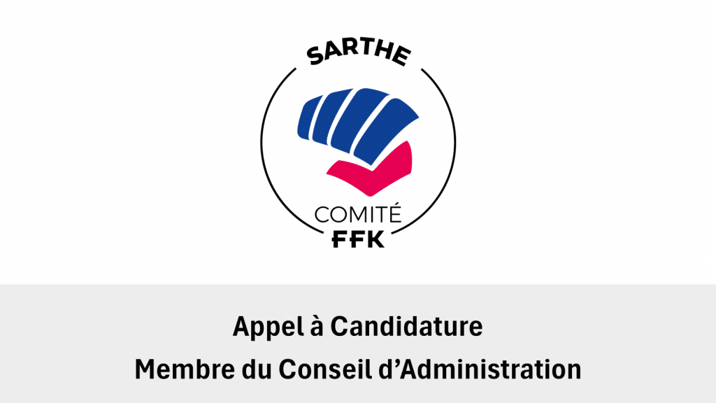 Appel à candidature Membre comité directeur