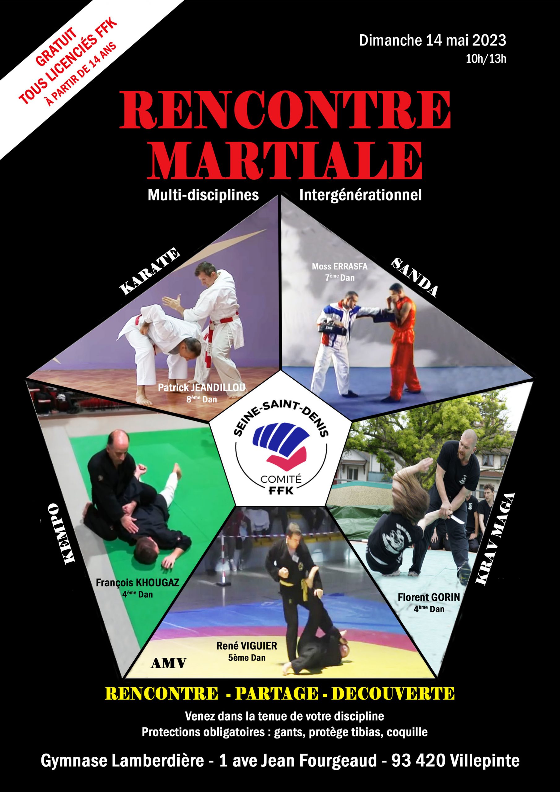 STAGE MULTIDISCIPLINE Comité Départemental de SeineSaintDenis de