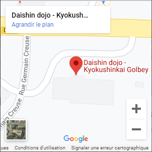 Adresse du Dojo