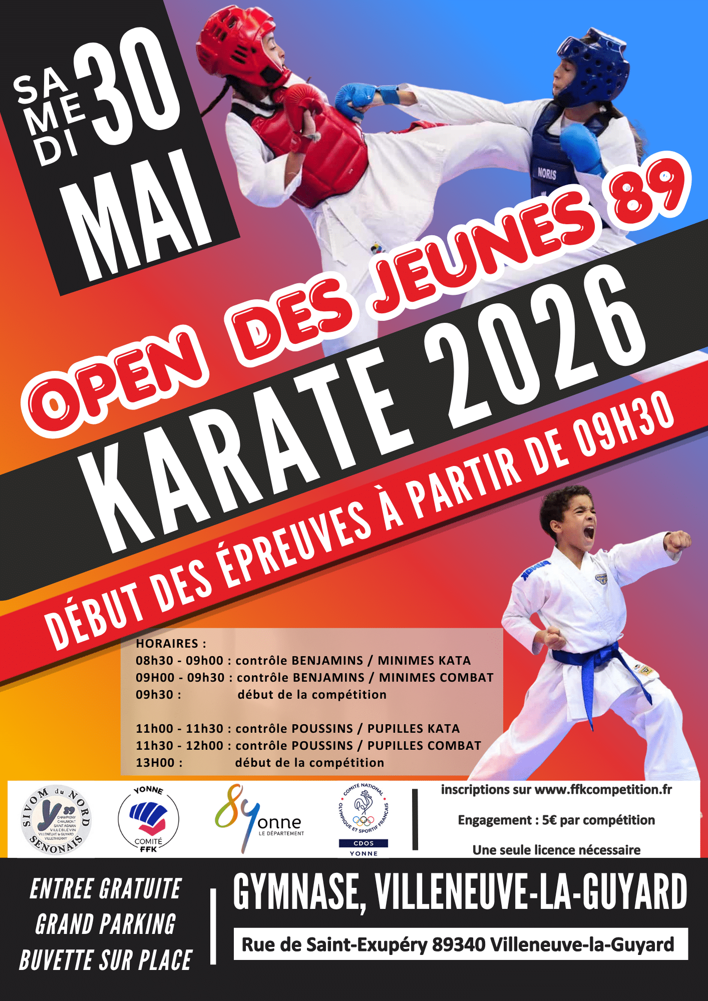 open des jeunes 2026 MODIF MATIN